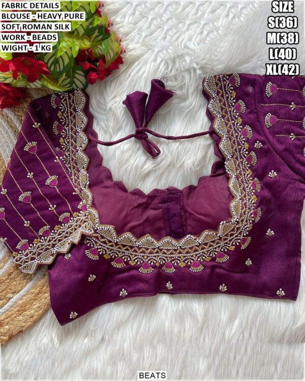 Wedding Special Heavy Work Blouse Design
