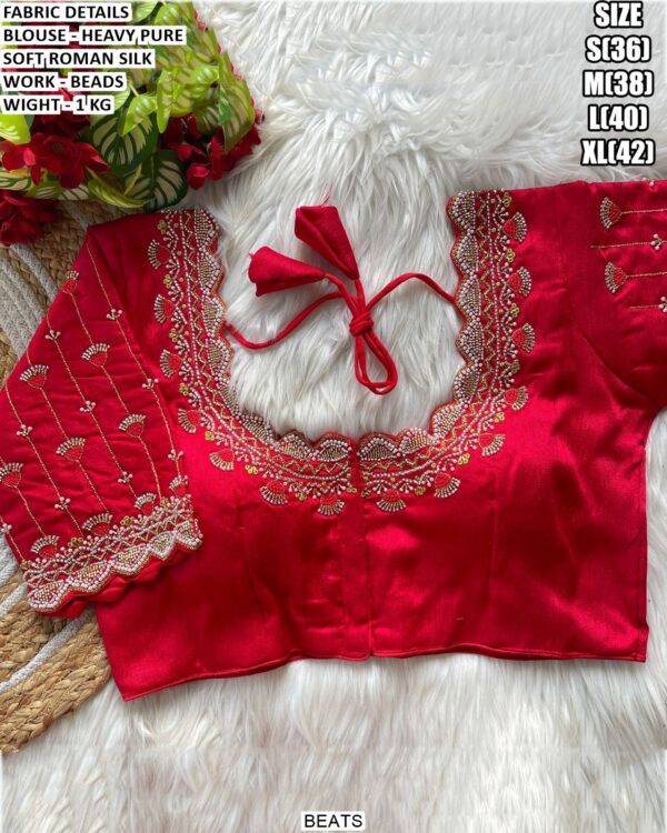 Wedding Special Heavy Work Blouse Design