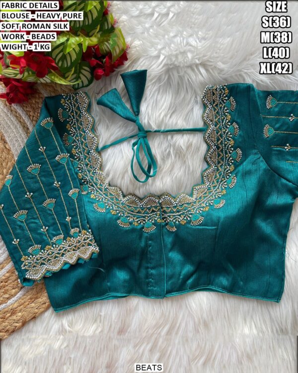 Wedding Special Heavy Work Blouse Design