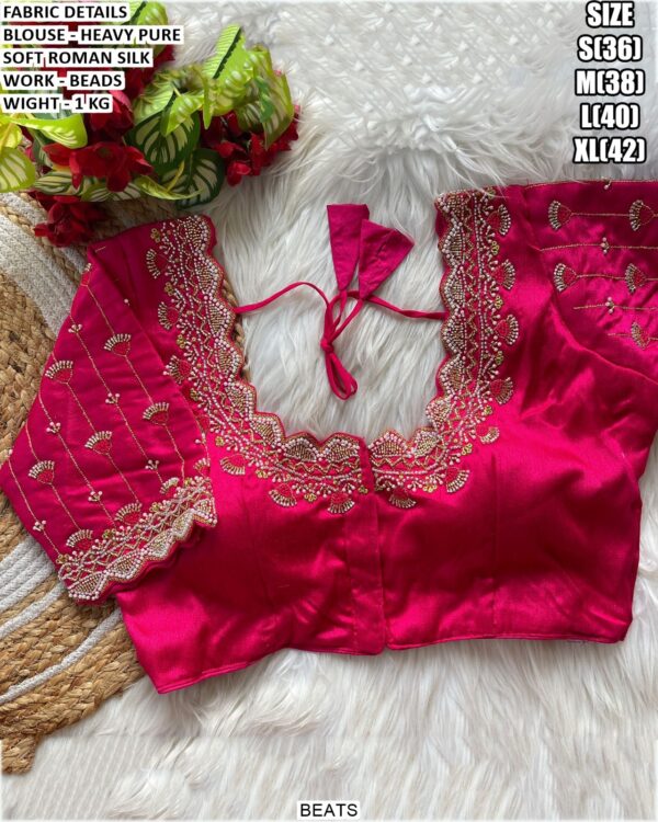 Wedding Special Heavy Work Blouse Design