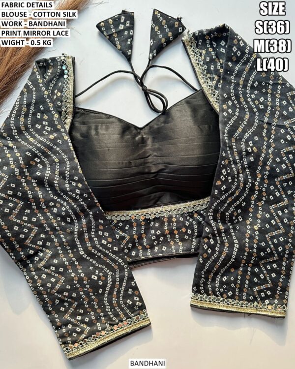 Trendy Cotton Silk Blouse For Saree Styling