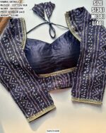 Trendy Cotton Silk Blouse For Saree Styling