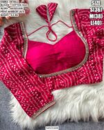 Trendy Cotton Silk Blouse For Saree Styling