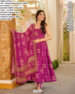 Elegant Maslin Top Bottom Dupatta Set