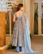 Elegant Maslin Top Bottom Dupatta Set