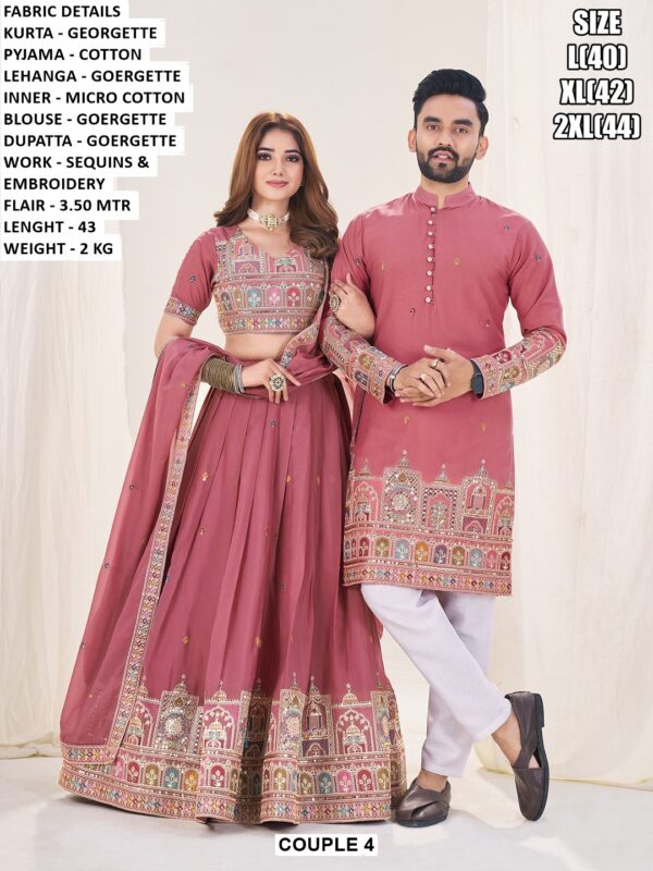 Premium Georgette Couple Wear Collection