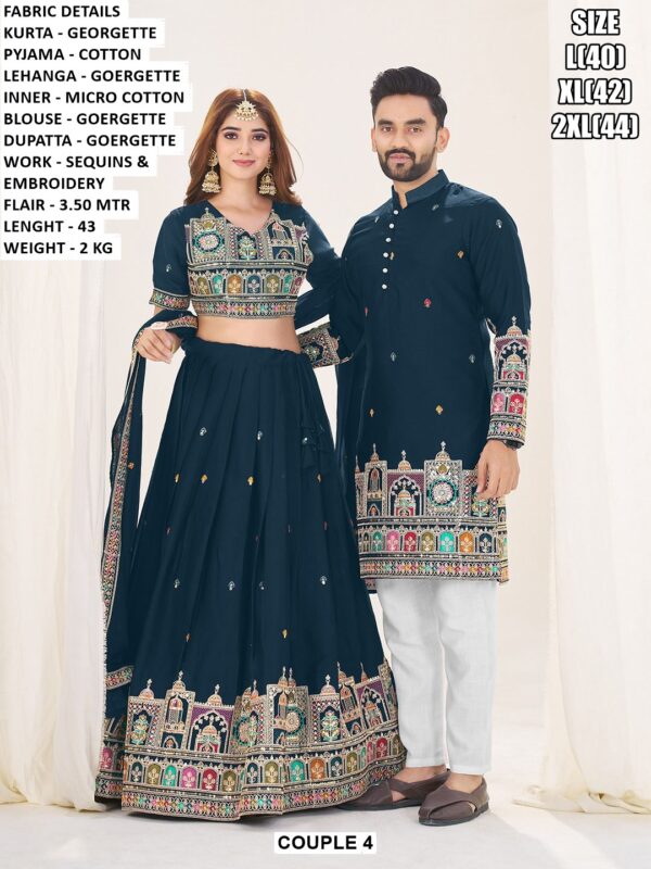 Premium Georgette Couple Wear Collection