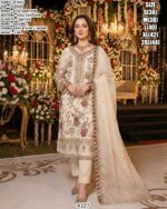 Chiffon Sequins Embroidery Suit With Dupatta