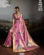 Premium Banarasi Jacquard Saree With Brocade Blouse