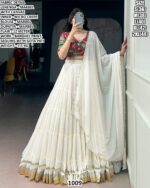Traditional Gota Patti Work Lehenga Set