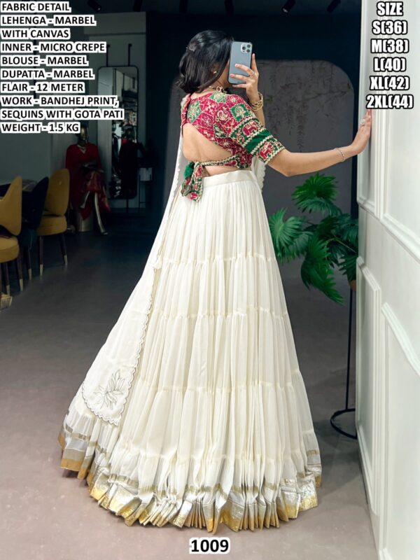 Traditional Gota Patti Work Lehenga Set