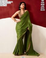 Handloom Tusser Saree With Digital Print Blouse