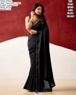 Handloom Tusser Saree With Digital Print Blouse