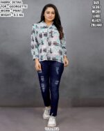 Fashionable Georgette Top For Casual Styling
