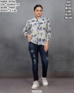 Fashionable Georgette Top For Casual Styling