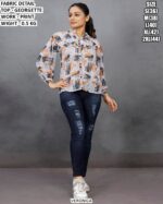 Fashionable Georgette Top For Casual Styling