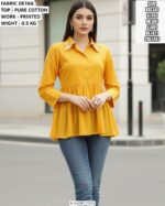 Fashionable Cotton Top For Everyday Look