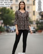 Fashionable Cotton Top For Everyday Look