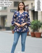 Fashionable Cotton Top For Everyday Look