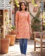 Premium Silk Printed Kurti For Women