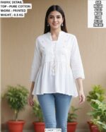Stylish Short Top For Office And Casual Wear
