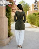 Premium Cotton Linen Bottom Suit Set