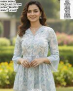 Designer Printed Cotton Top For Daily Styling