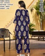 Stylish Cotton Top Bottom Set For Casual Look