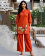 Elegant Heavy Dabbu Cotton Co-Ord Set