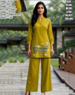 Elegant Heavy Dabbu Cotton Co-Ord Set