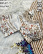 Elegant Heavy Pure Milan Silk Blouse