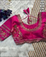 Elegant Heavy Pure Milan Silk Blouse