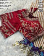 Elegant Heavy Pure Milan Silk Blouse