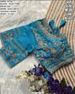 Elegant Heavy Pure Milan Silk Blouse
