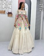 Traditional Lehenga With Embroidery Work