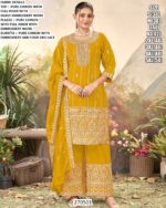 Stylish Pure Chinon Party Wear Suit Set