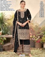 Stylish Pure Chinon Party Wear Suit Set