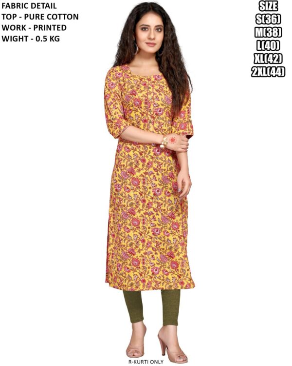 Trendy Printed Kurti For Everyday Styling