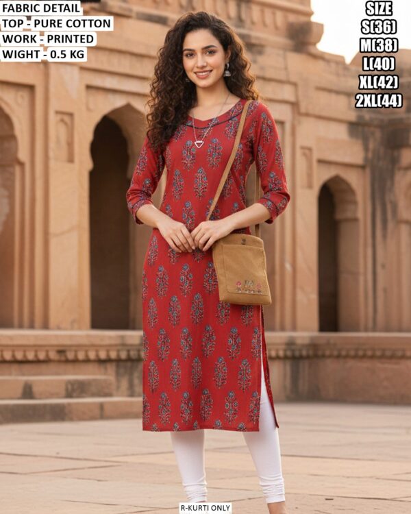 Trendy Printed Kurti For Everyday Styling