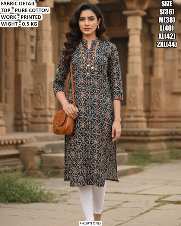 Trendy Printed Kurti For Everyday Styling
