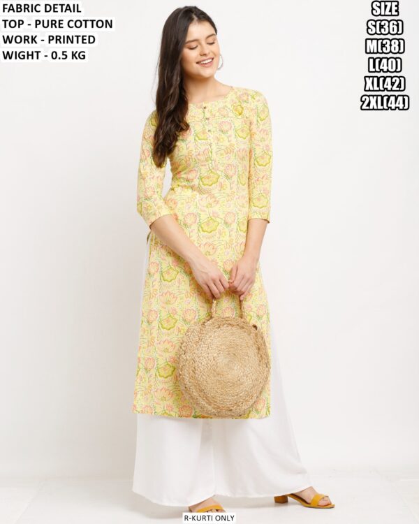 Trendy Printed Kurti For Everyday Styling