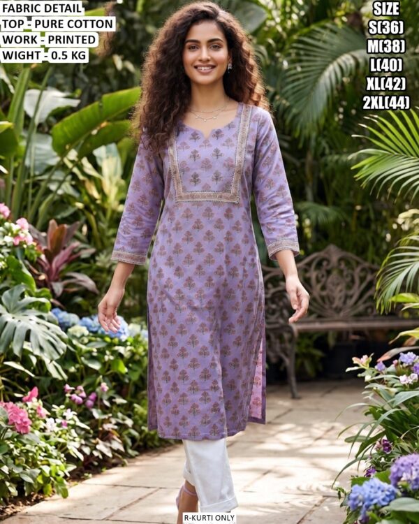 Trendy Printed Kurti For Everyday Styling