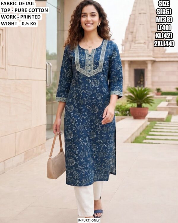 Trendy Printed Kurti For Everyday Styling
