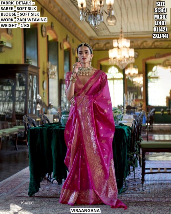 Royal Soft Silk Saree For Occasion Wear