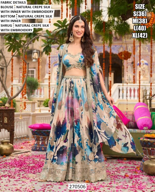 Latest Festive Wear Palazzo And Saree Collection