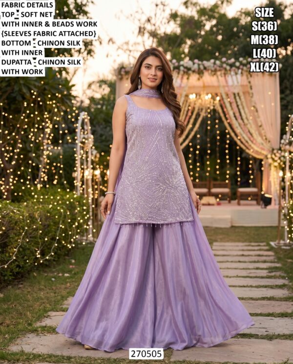Latest Festive Wear Palazzo And Saree Collection