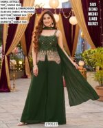 Designer Embroidery Work Festive Outfit