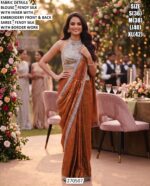 Designer Embroidery Work Festive Outfit