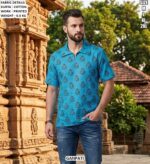 Fashionable Printed Kurta For Men