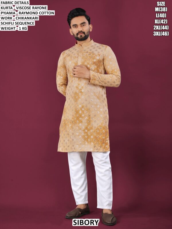 Premium Viscose Rayone Kurta Pyjama Set